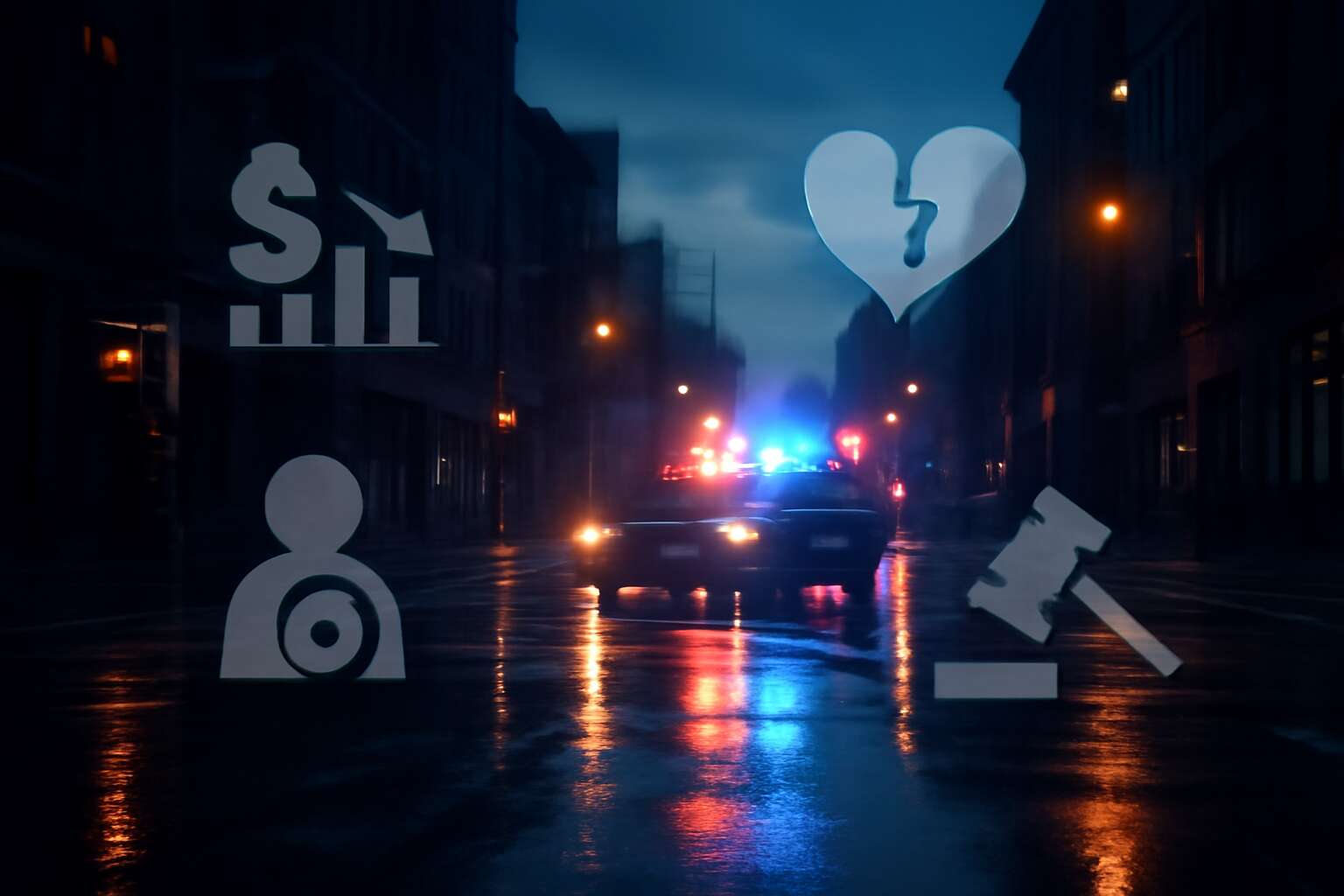 five negative effects of crime