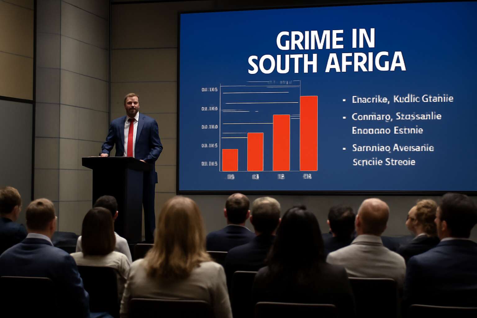 crime in south africa speech