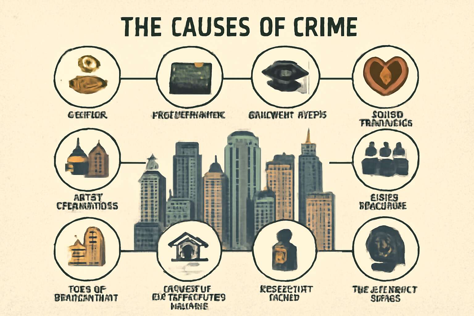 what are the 10 causes of crime
