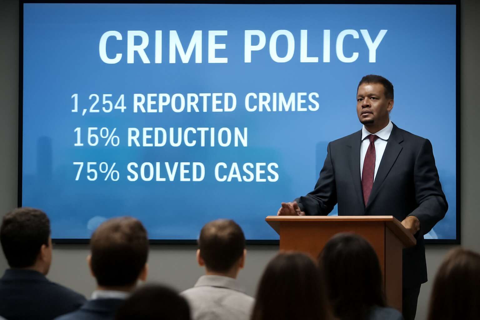 speech on crime