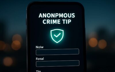 Why anonymous reporting crime strengthens communities and keeps streets safe