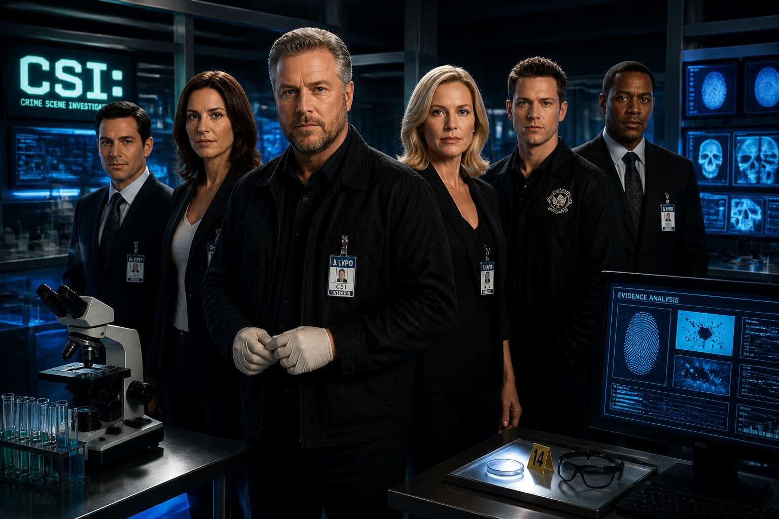 cast of csi crime scene investigation